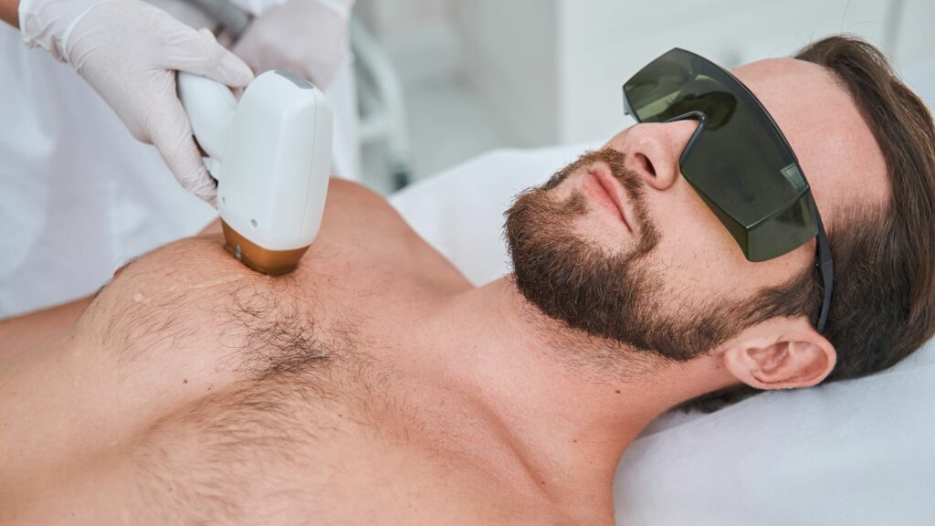 Full Body Hair Removal of a Man